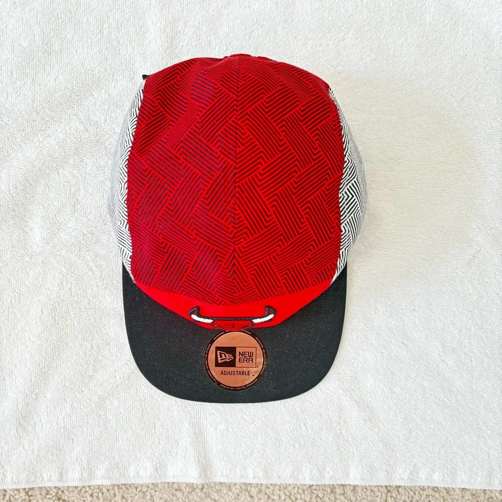 New Era DTLR Exclusive Red and Black Chicago Bulls Cap